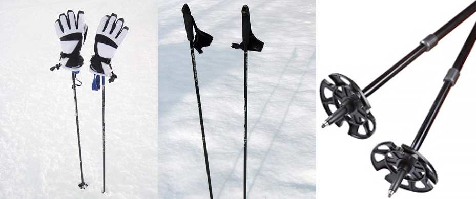 Winter walking: poles for traction